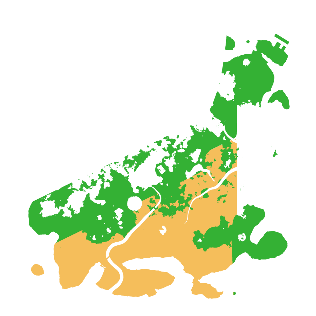 Biome Rust Map: Procedural Map, Size: 4000, Seed: 1761955284