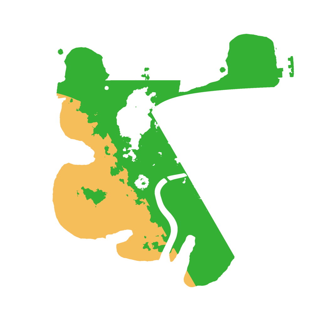 Biome Rust Map: Procedural Map, Size: 2350, Seed: 420