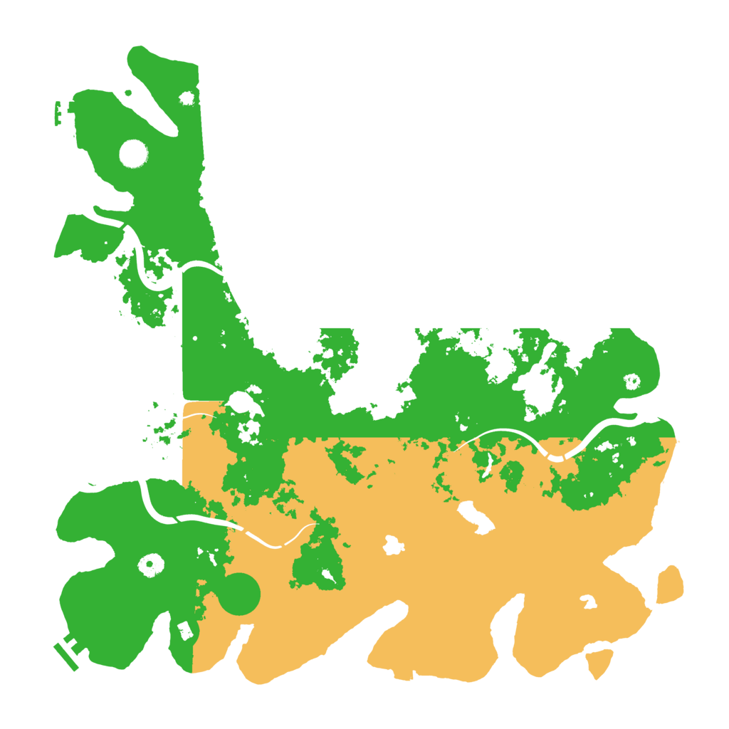 Biome Rust Map: Procedural Map, Size: 4500, Seed: 1865198942