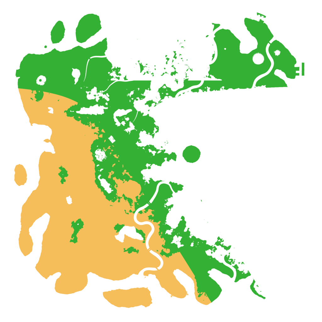Biome Rust Map: Procedural Map, Size: 5000, Seed: 8635753