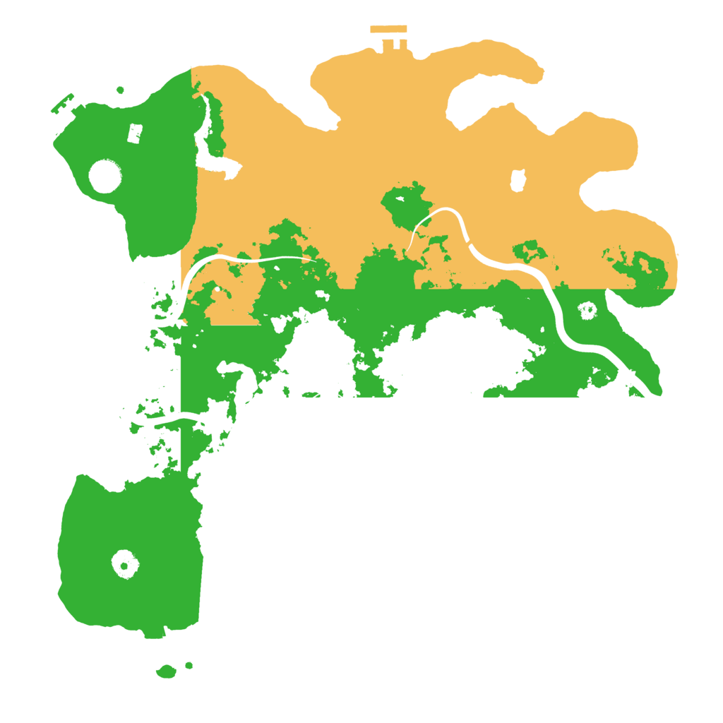 Biome Rust Map: Procedural Map, Size: 4000, Seed: 858818189