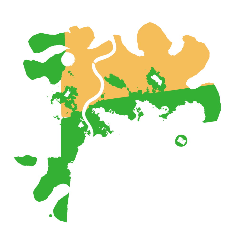 Biome Rust Map: Procedural Map, Size: 3250, Seed: 312859482