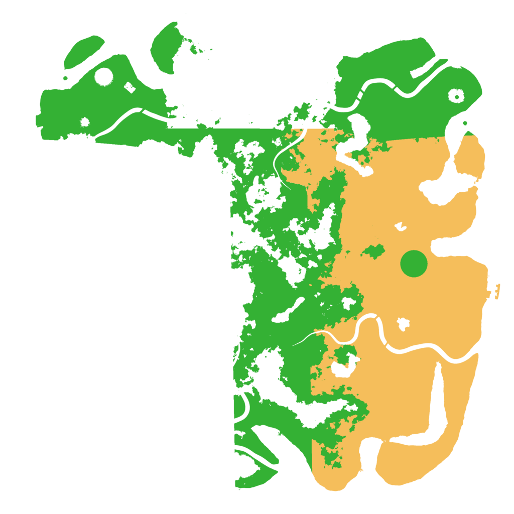 Biome Rust Map: Procedural Map, Size: 5000, Seed: 1445319825