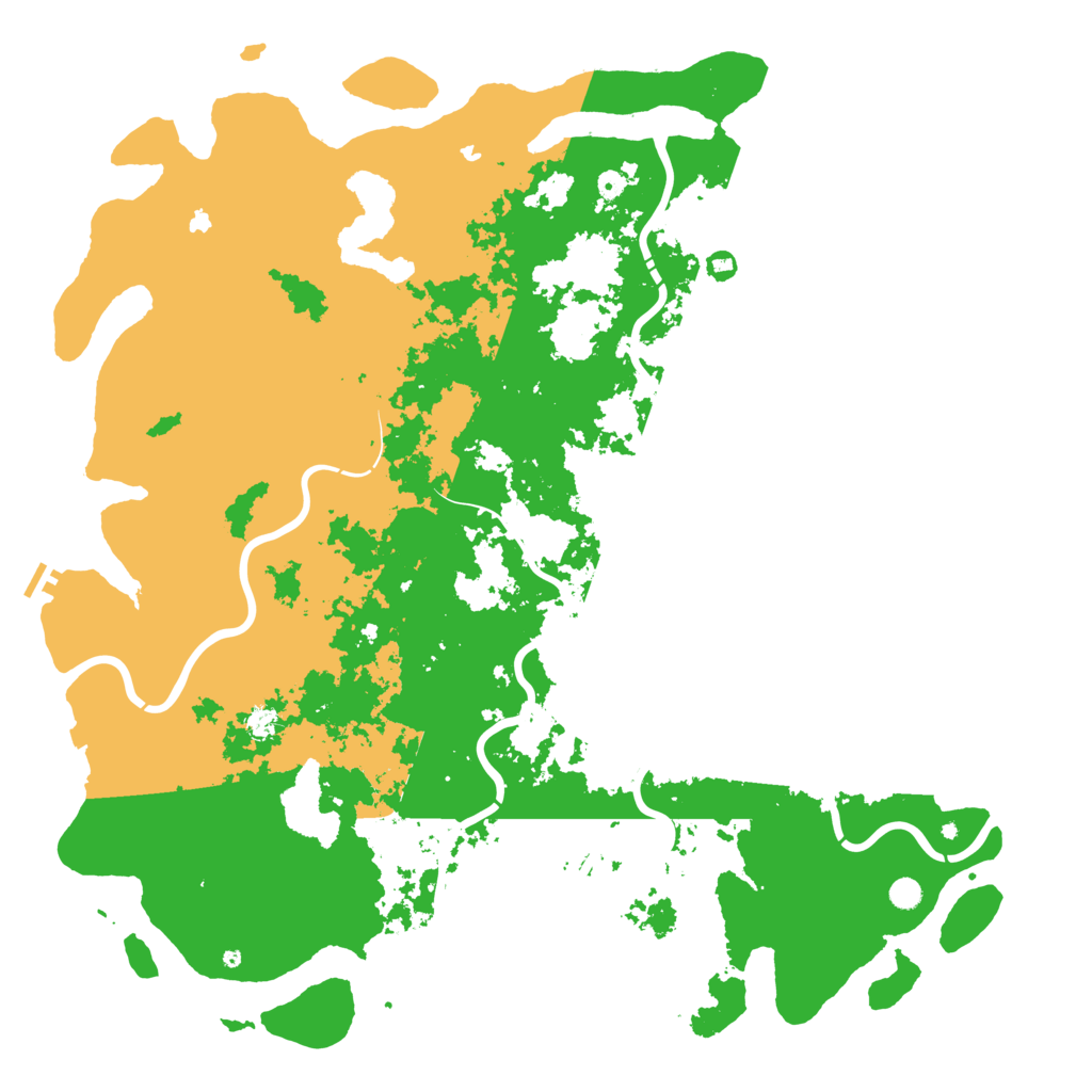 Biome Rust Map: Procedural Map, Size: 5999, Seed: 612791273