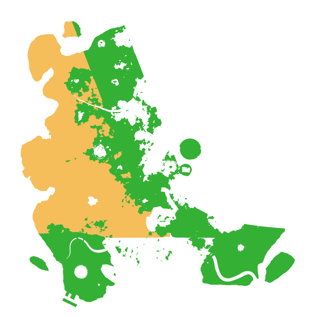 Biome Rust Map: Procedural Map, Size: 4250, Seed: 1331288580