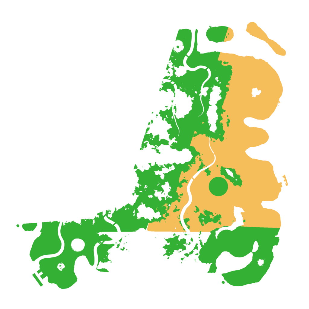 Biome Rust Map: Procedural Map, Size: 4250, Seed: 554727739