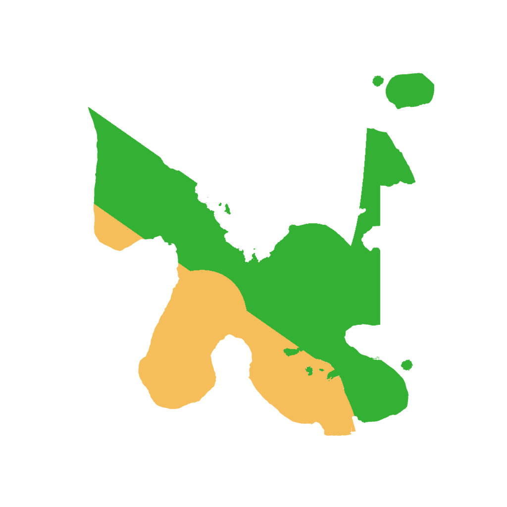 Biome Rust Map: Procedural Map, Size: 1900, Seed: 1003092227