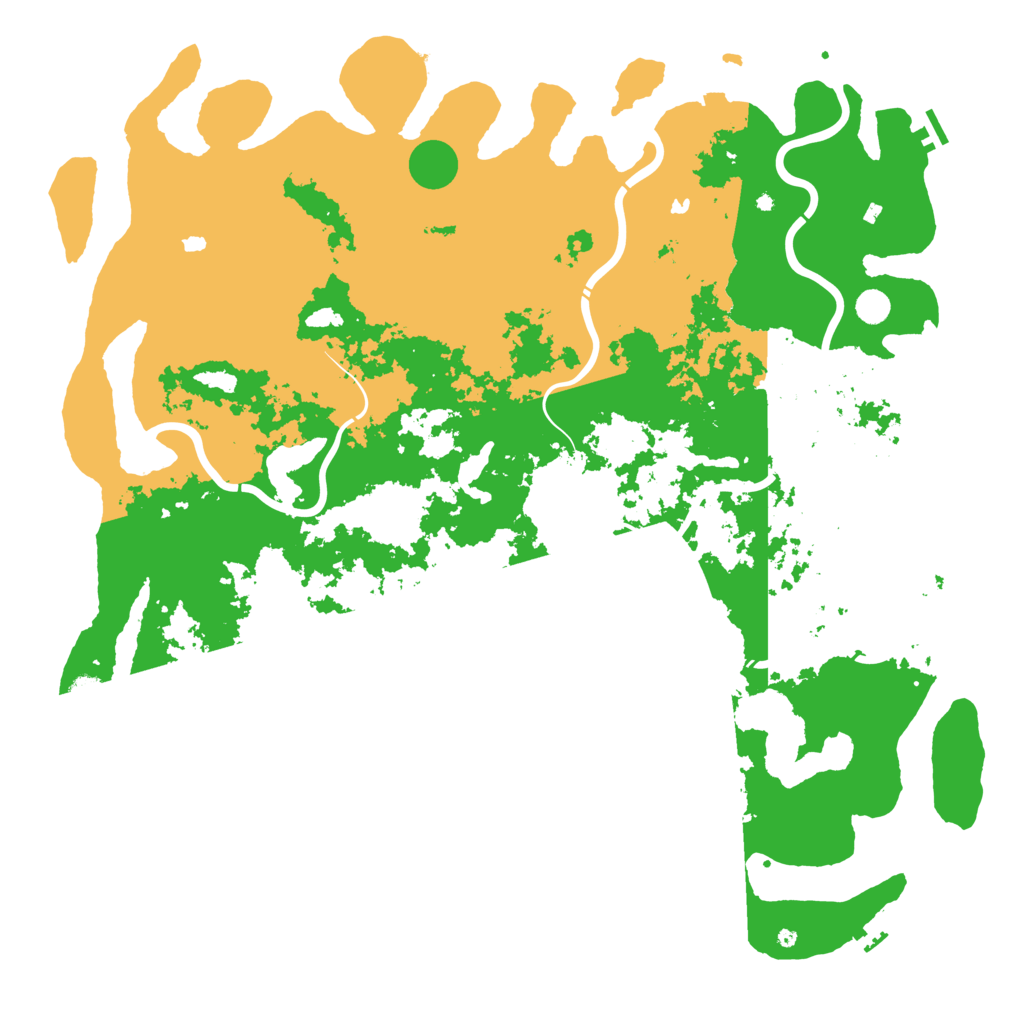 Biome Rust Map: Procedural Map, Size: 5500, Seed: 456776067