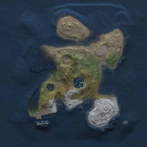Thumbnail Rust Map: Procedural Map, Size: 2000, Seed: 75756637, 5 Monuments