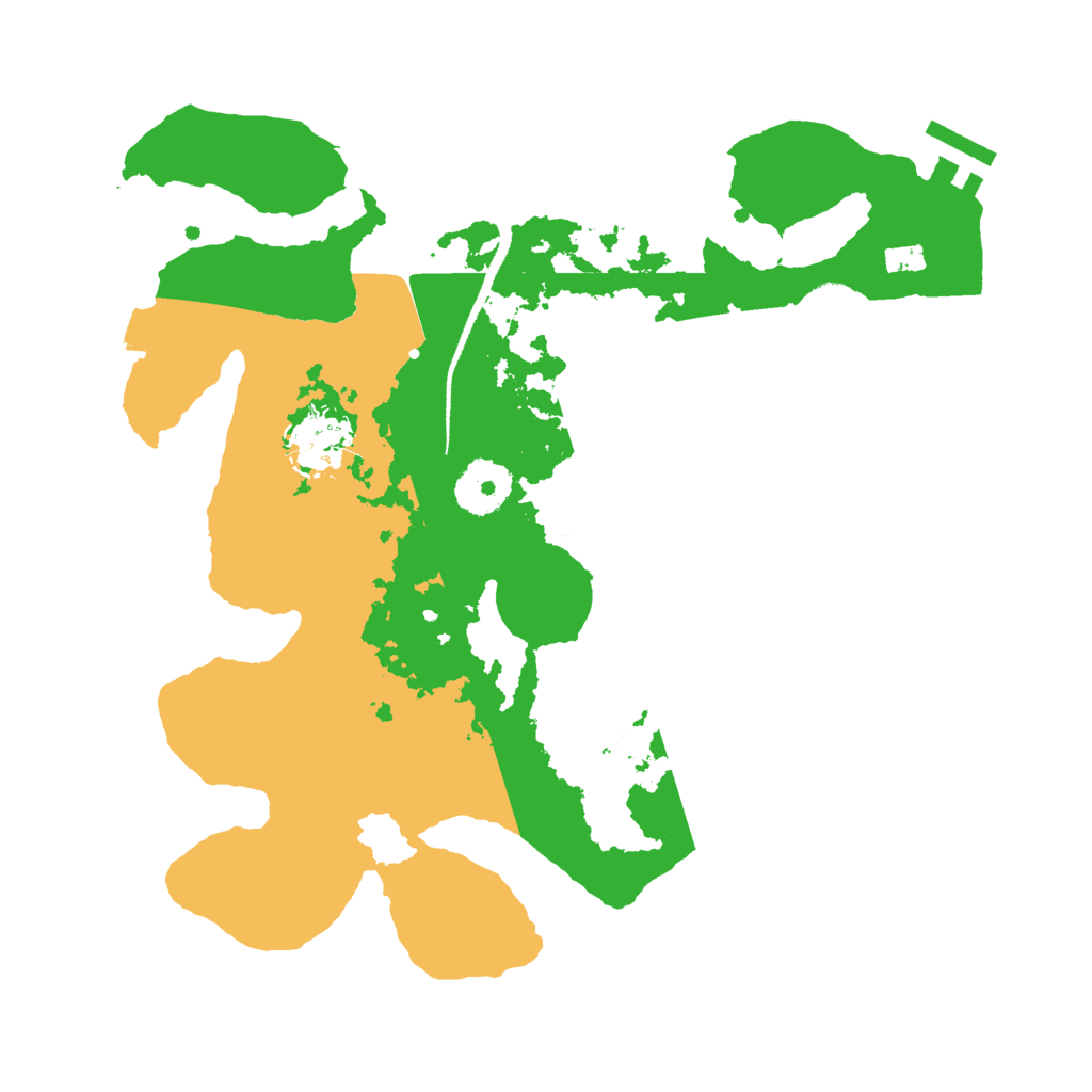 Biome Rust Map: Procedural Map, Size: 3000, Seed: 1984731421