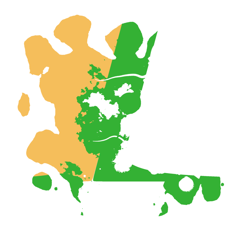 Biome Rust Map: Procedural Map, Size: 3000, Seed: 1348300891