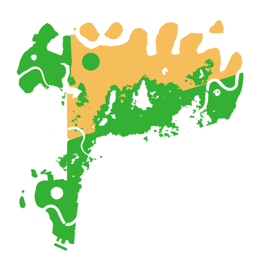 Biome Rust Map: Procedural Map, Size: 4000, Seed: 687936826