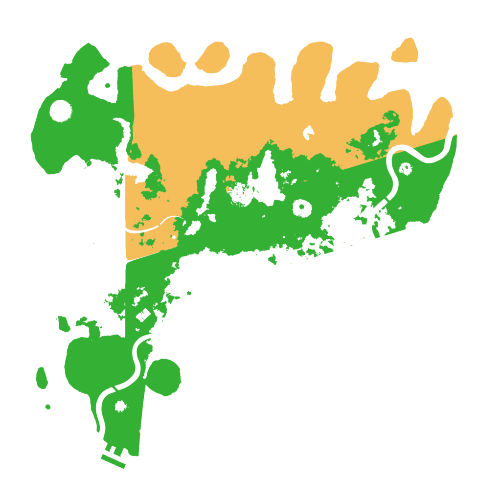 Biome Rust Map: Procedural Map, Size: 4000, Seed: 687936826