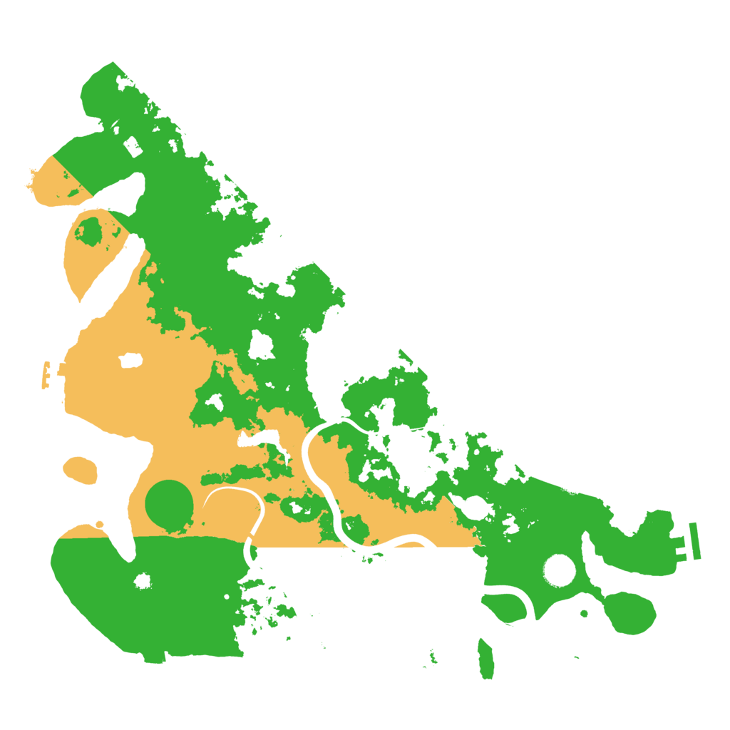 Biome Rust Map: Procedural Map, Size: 4000, Seed: 8717412