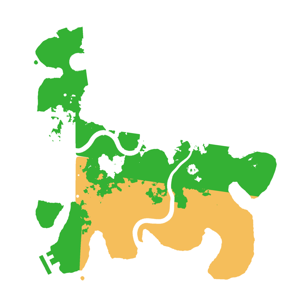 Biome Rust Map: Procedural Map, Size: 3000, Seed: 1612958600