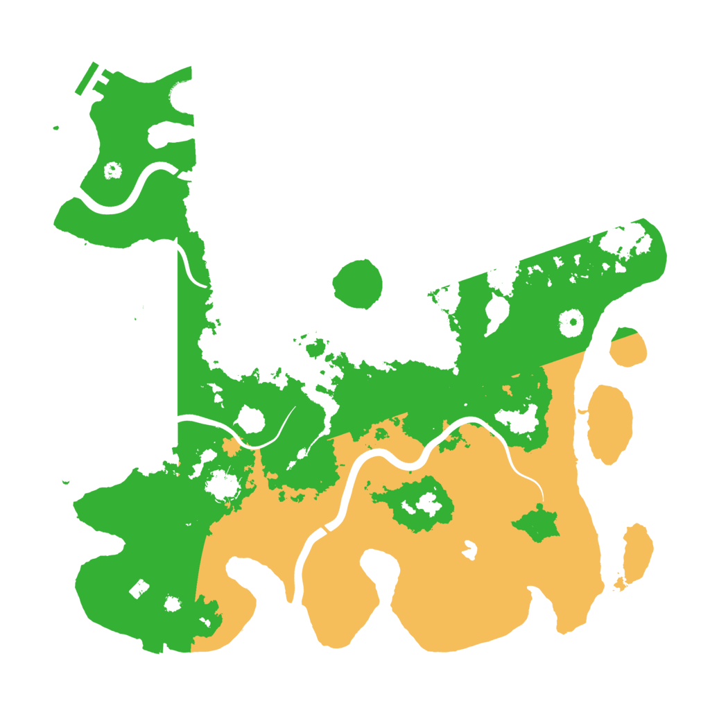 Biome Rust Map: Procedural Map, Size: 4000, Seed: 761932