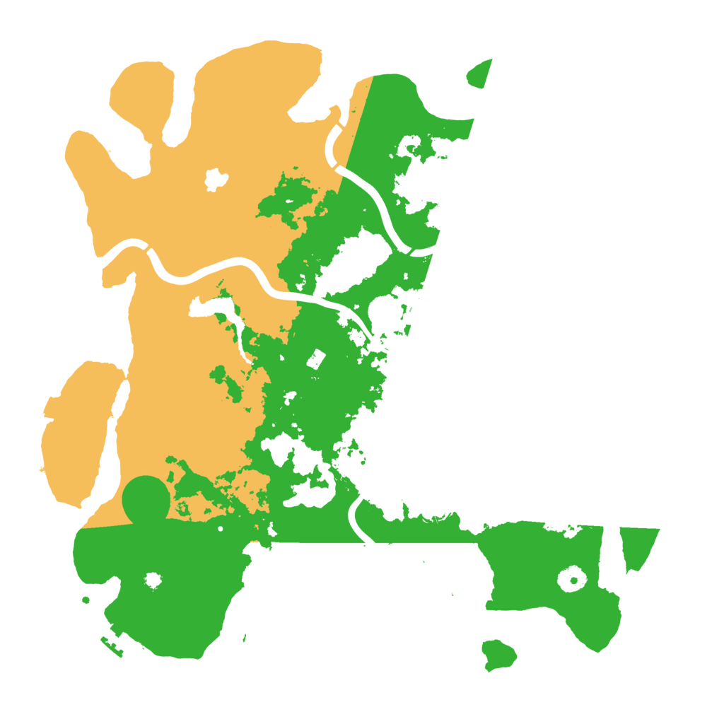 Biome Rust Map: Procedural Map, Size: 4000, Seed: 346532