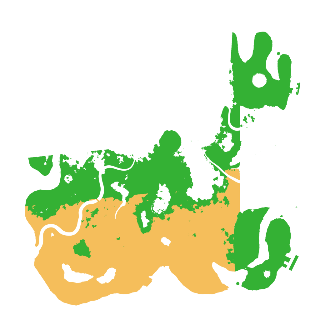 Biome Rust Map: Procedural Map, Size: 4000, Seed: 65157032