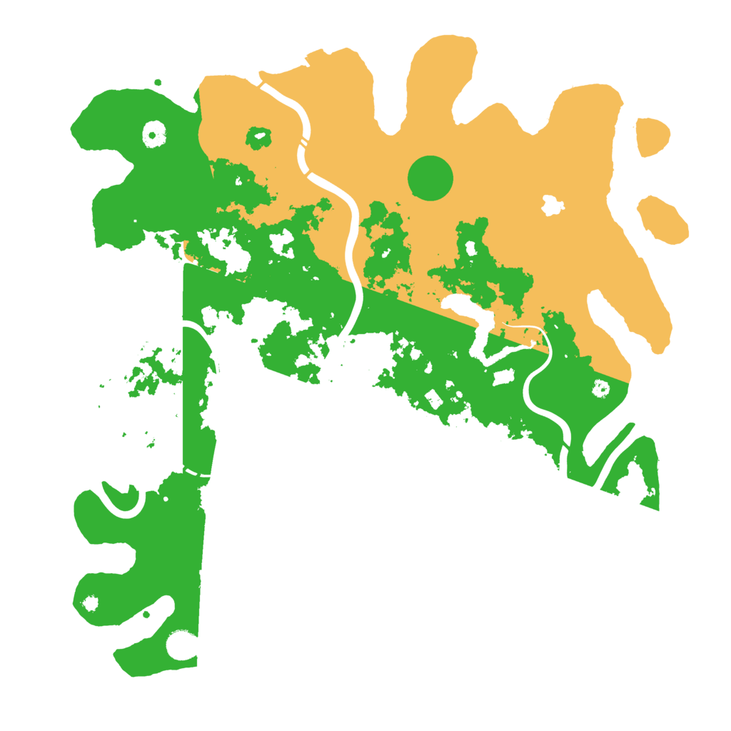 Biome Rust Map: Procedural Map, Size: 4250, Seed: 10972