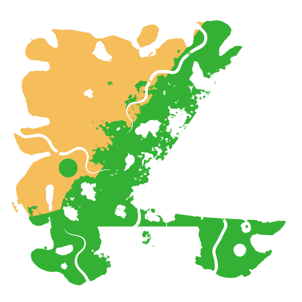 Biome Rust Map: Procedural Map, Size: 4250, Seed: 310618505