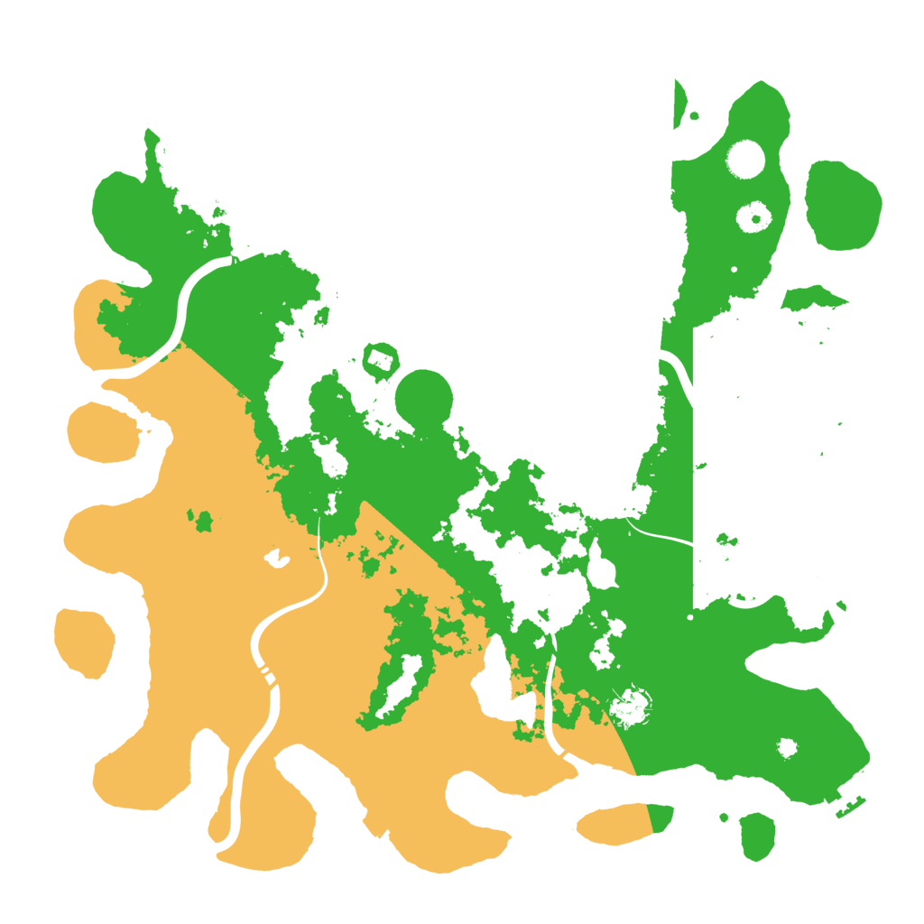 Biome Rust Map: Procedural Map, Size: 4250, Seed: 681709305