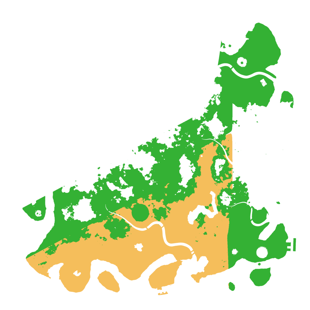 Biome Rust Map: Procedural Map, Size: 4800, Seed: 1865831598