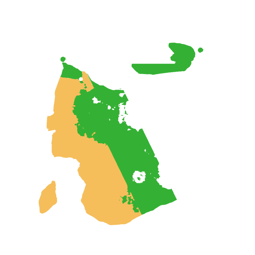 Biome Rust Map: Procedural Map, Size: 2000, Seed: 1779367312