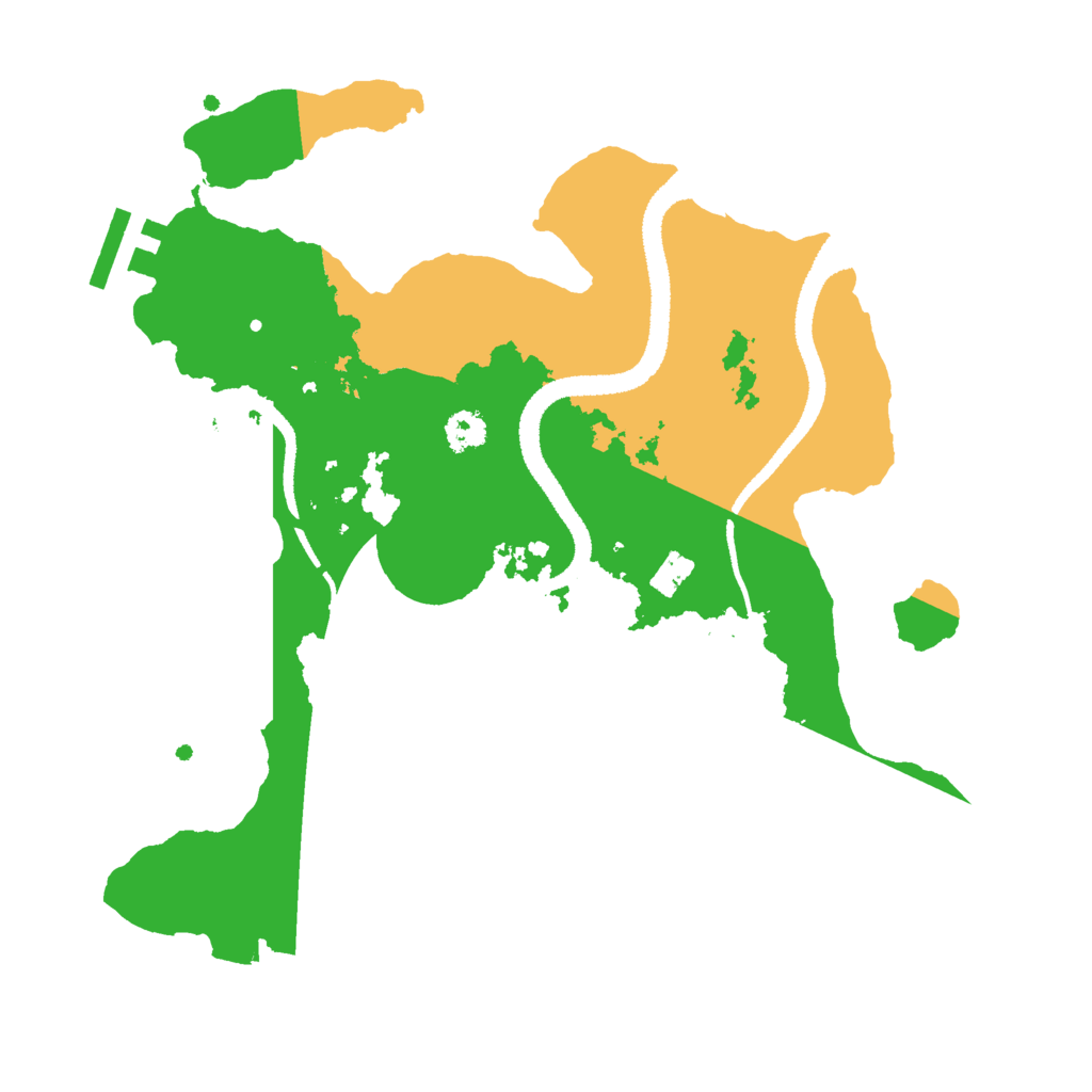 Biome Rust Map: Procedural Map, Size: 2700, Seed: 1761998494