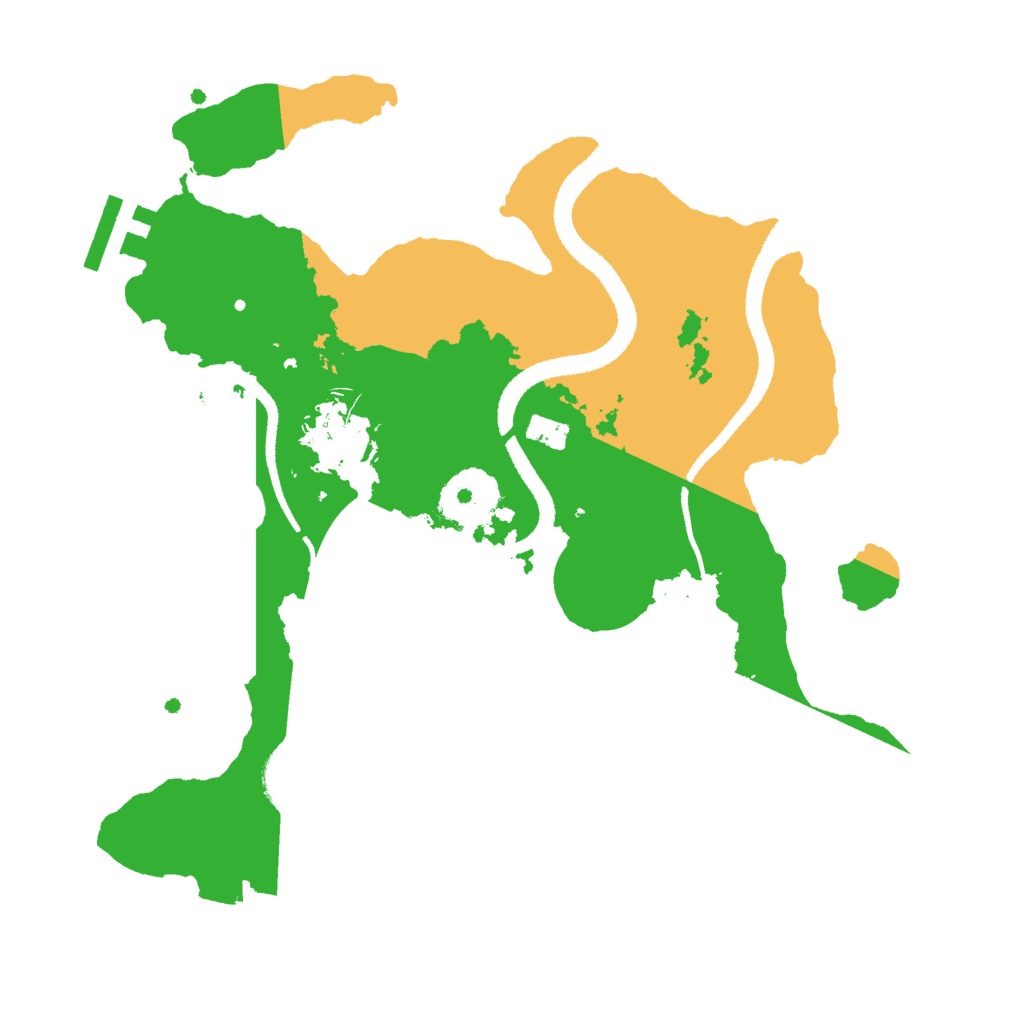 Biome Rust Map: Procedural Map, Size: 2700, Seed: 1761998494