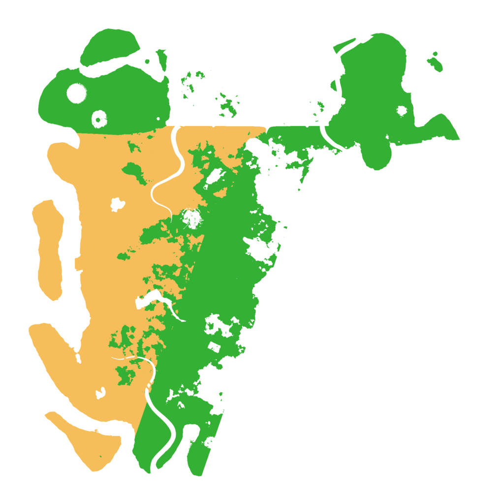 Biome Rust Map: Procedural Map, Size: 4500, Seed: 752101294