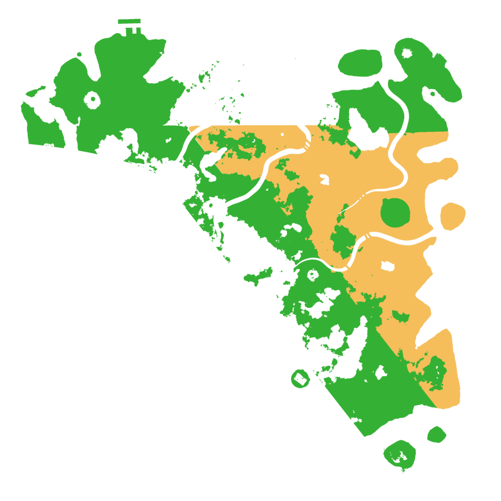Biome Rust Map: Procedural Map, Size: 4500, Seed: 1717515450