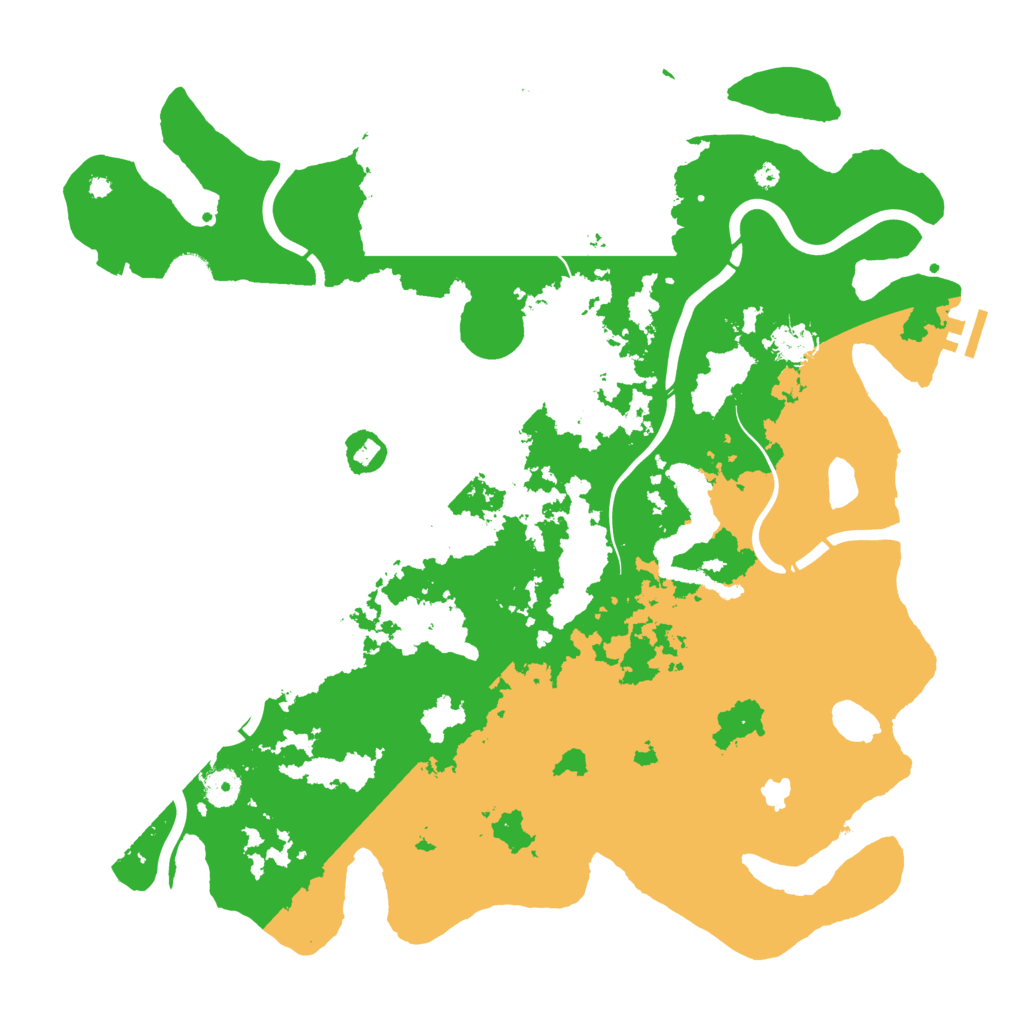 Biome Rust Map: Procedural Map, Size: 4250, Seed: 49235943