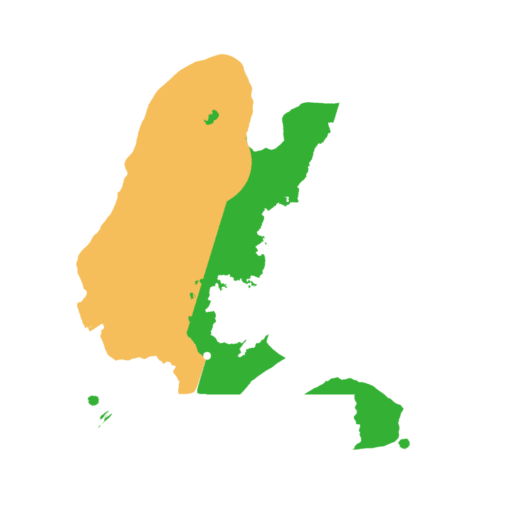 Biome Rust Map: Procedural Map, Size: 2000, Seed: 708100682