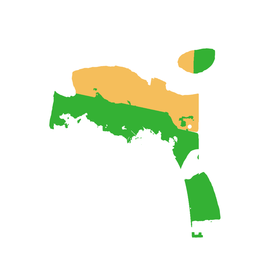 Biome Rust Map: Procedural Map, Size: 2000, Seed: 858220159