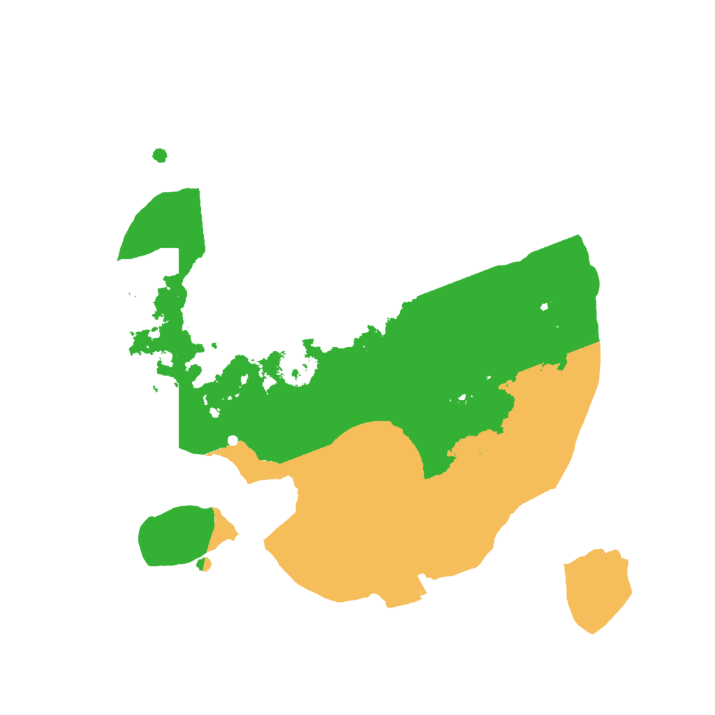 Biome Rust Map: Procedural Map, Size: 2000, Seed: 1753497411
