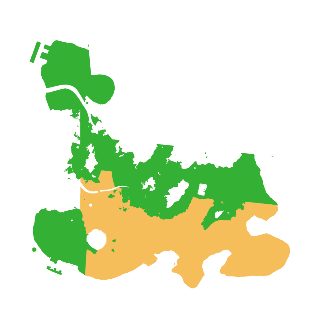 Biome Rust Map: Procedural Map, Size: 3000, Seed: 333744892