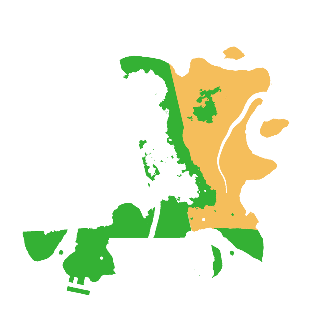 Biome Rust Map: Procedural Map, Size: 2800, Seed: 5687457