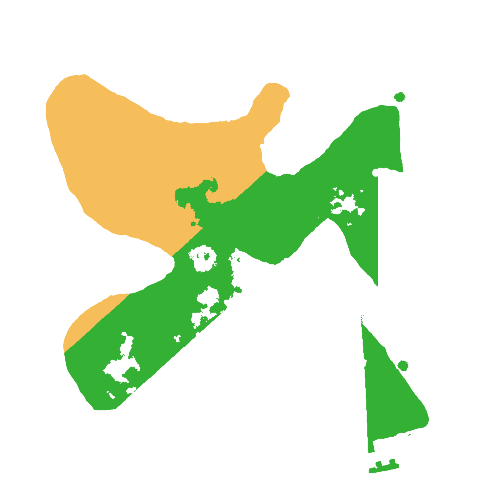 Biome Rust Map: Procedural Map, Size: 1950, Seed: 778899