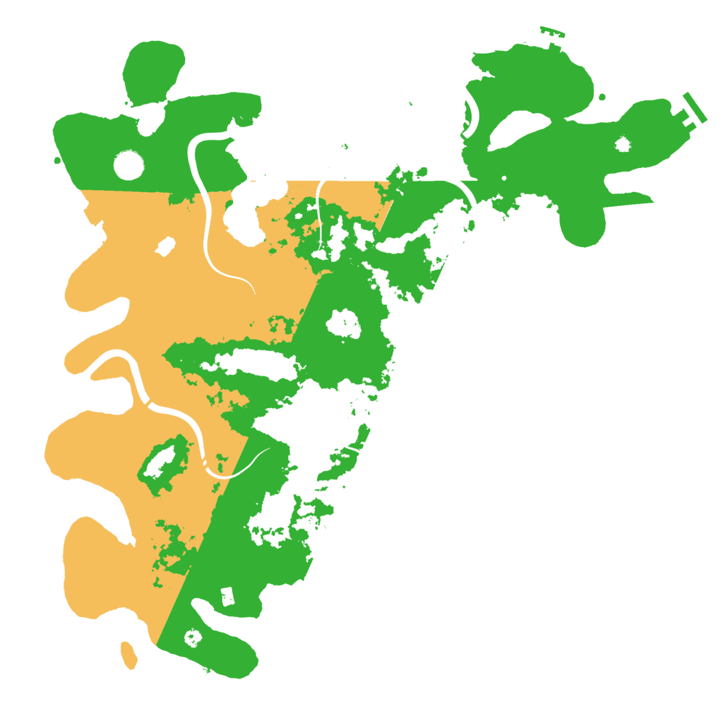 Biome Rust Map: Procedural Map, Size: 4250, Seed: 21949
