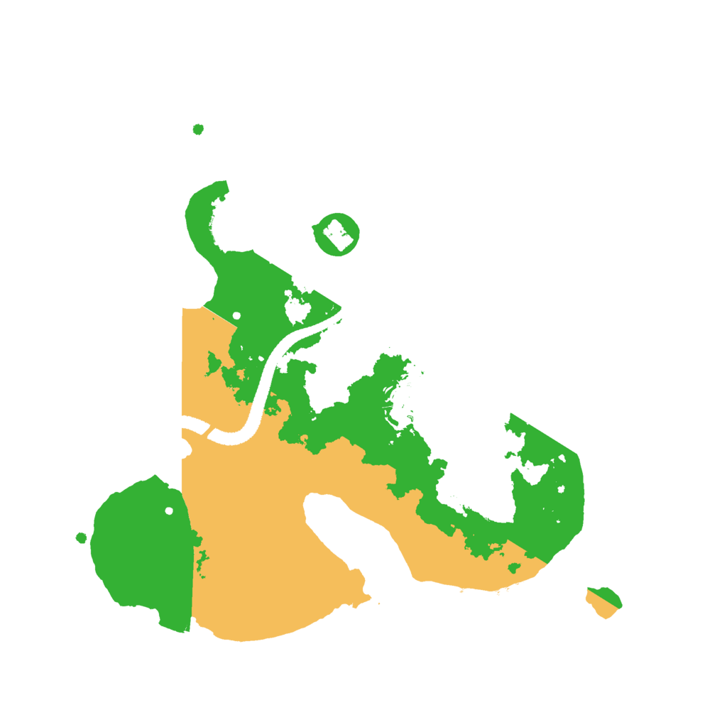 Biome Rust Map: Procedural Map, Size: 2700, Seed: 747945110