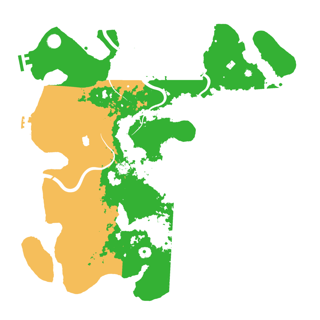 Biome Rust Map: Procedural Map, Size: 4000, Seed: 206531706