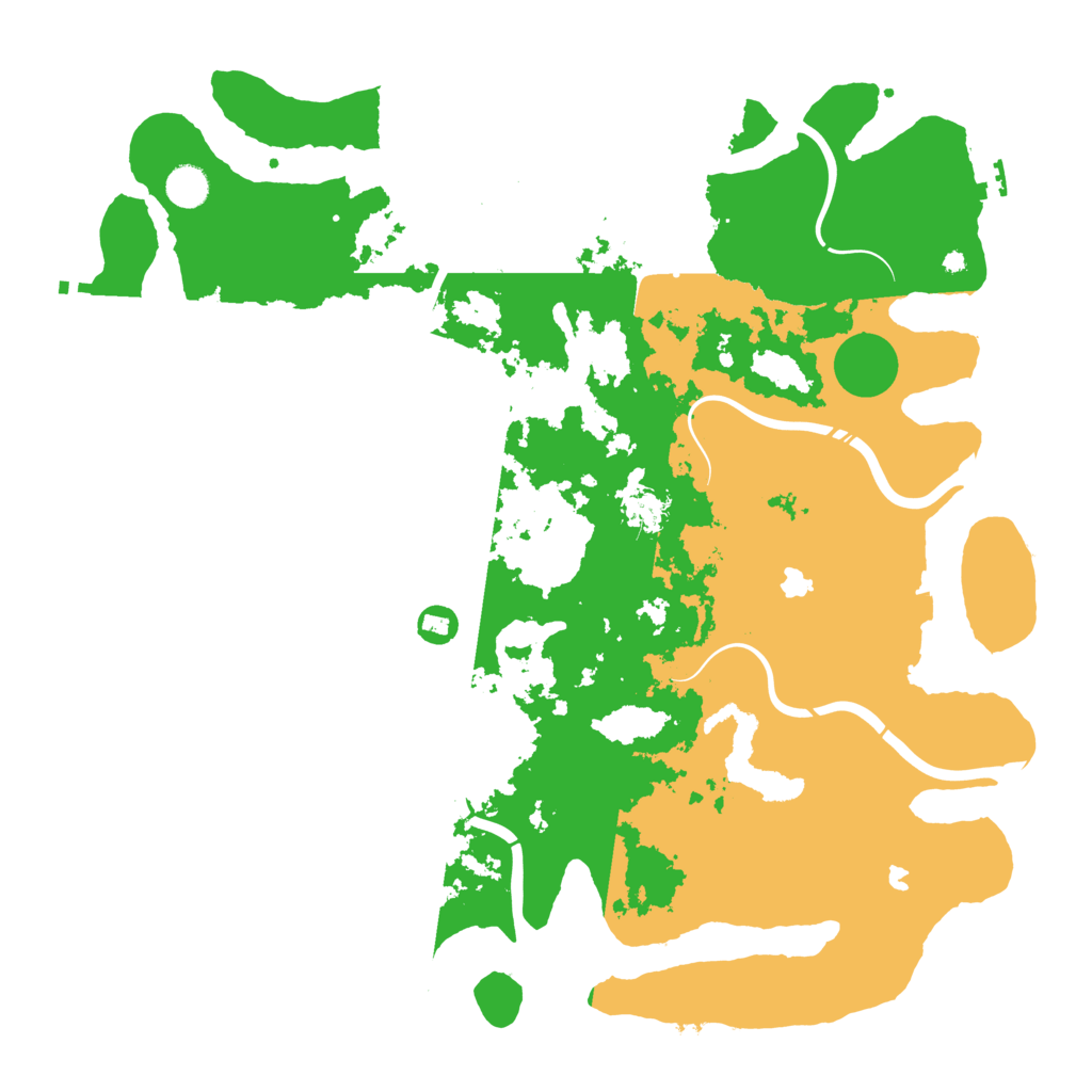 Biome Rust Map: Procedural Map, Size: 4500, Seed: 876721960