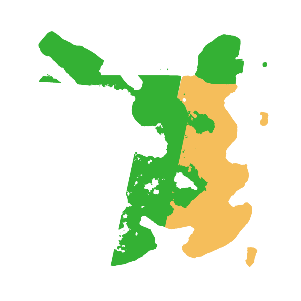 Biome Rust Map: Procedural Map, Size: 2450, Seed: 1714577780
