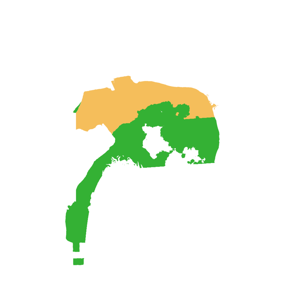 Biome Rust Map: Procedural Map, Size: 1800, Seed: 75756637