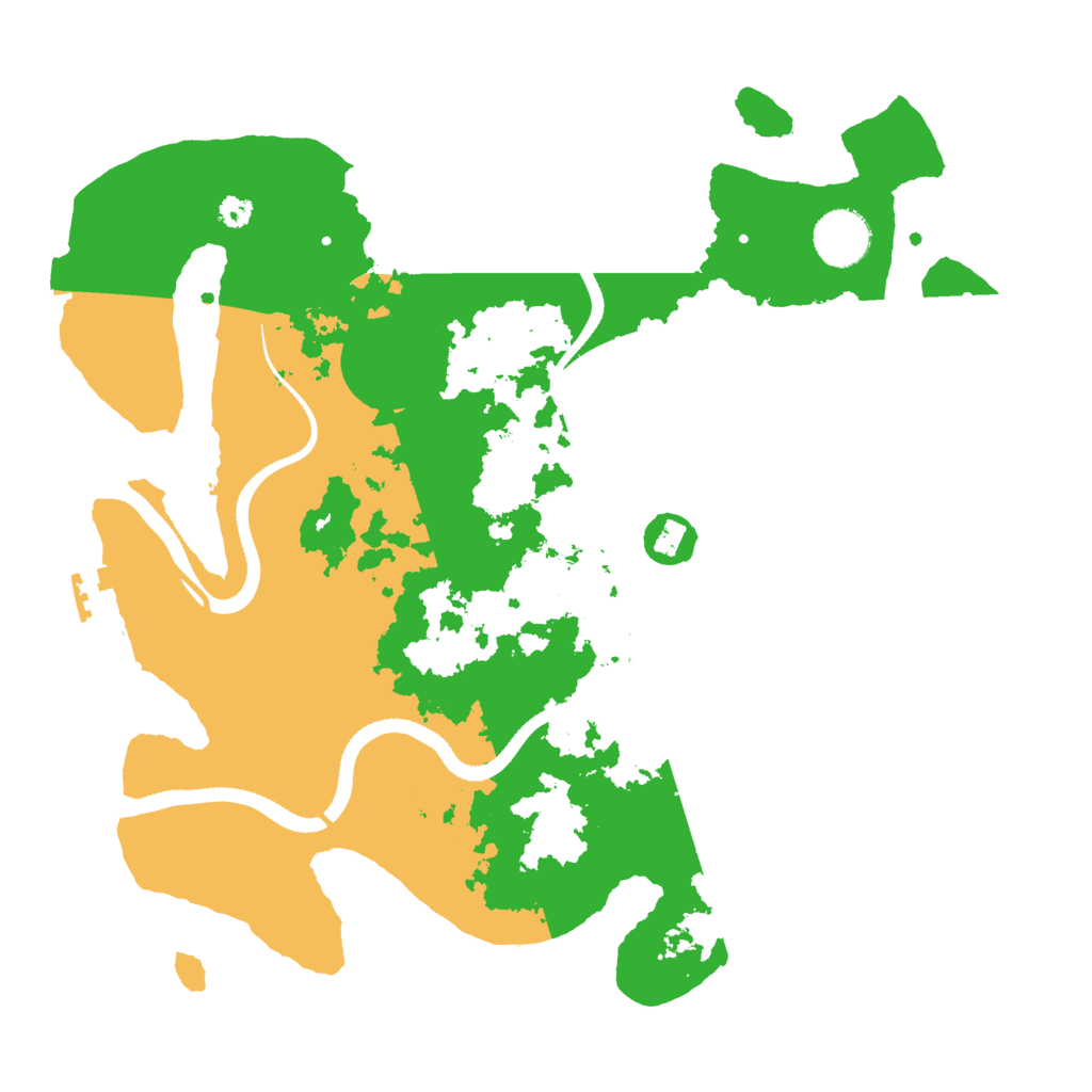 Biome Rust Map: Procedural Map, Size: 3400, Seed: 1377802667