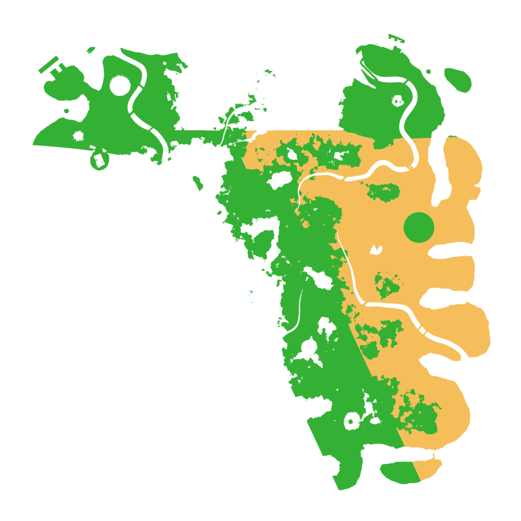 Biome Rust Map: Procedural Map, Size: 4500, Seed: 505374349