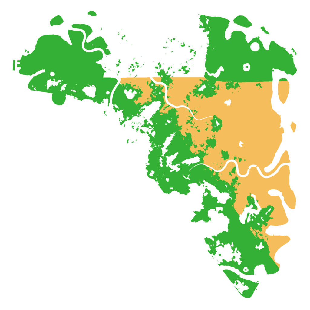 Biome Rust Map: Procedural Map, Size: 6000, Seed: 994605297