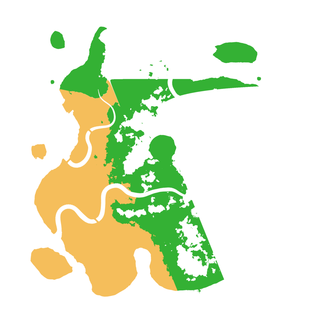 Biome Rust Map: Procedural Map, Size: 3250, Seed: 355054077