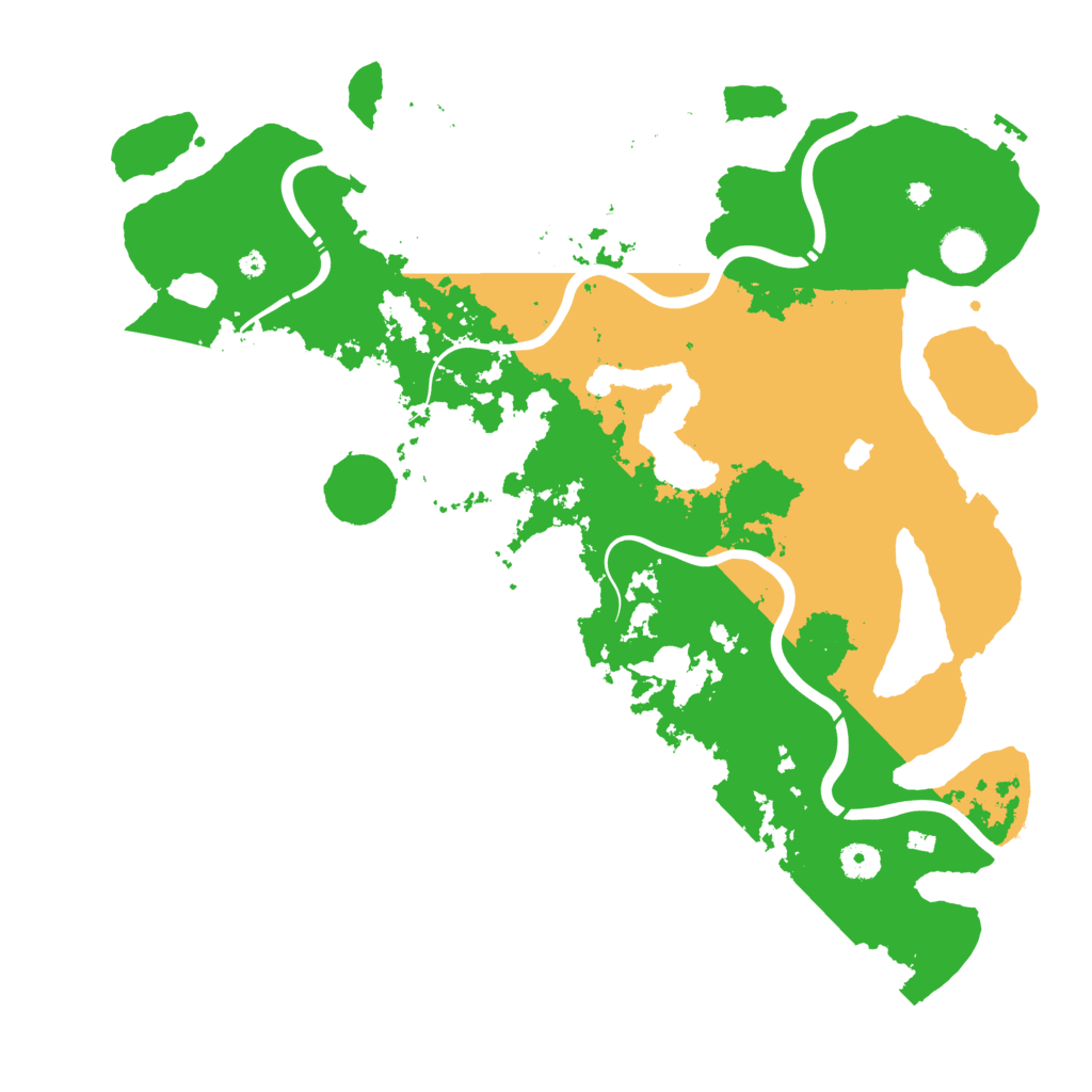 Biome Rust Map: Procedural Map, Size: 4250, Seed: 1928892413