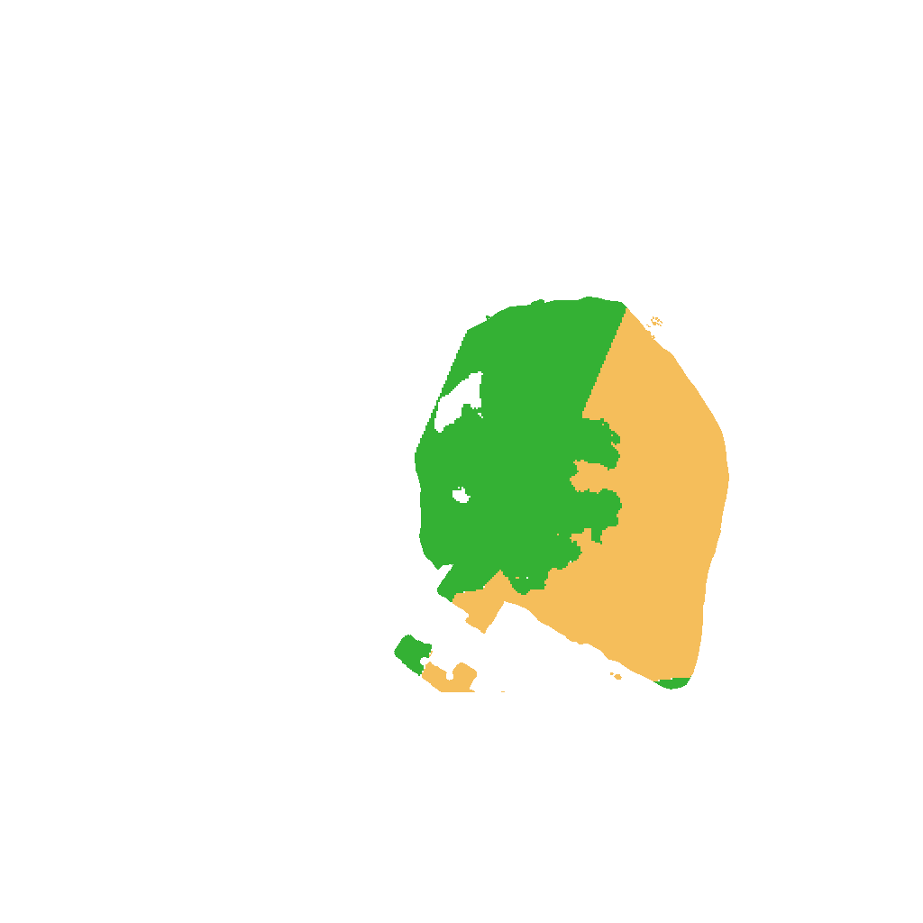 Biome Rust Map: Procedural Map, Size: 1000, Seed: 513234322